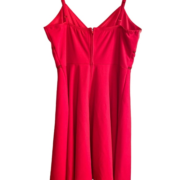 Red Faran Ladder Trim Dress Trixxie by Francesca’s NWT - Picture 8 of 9
